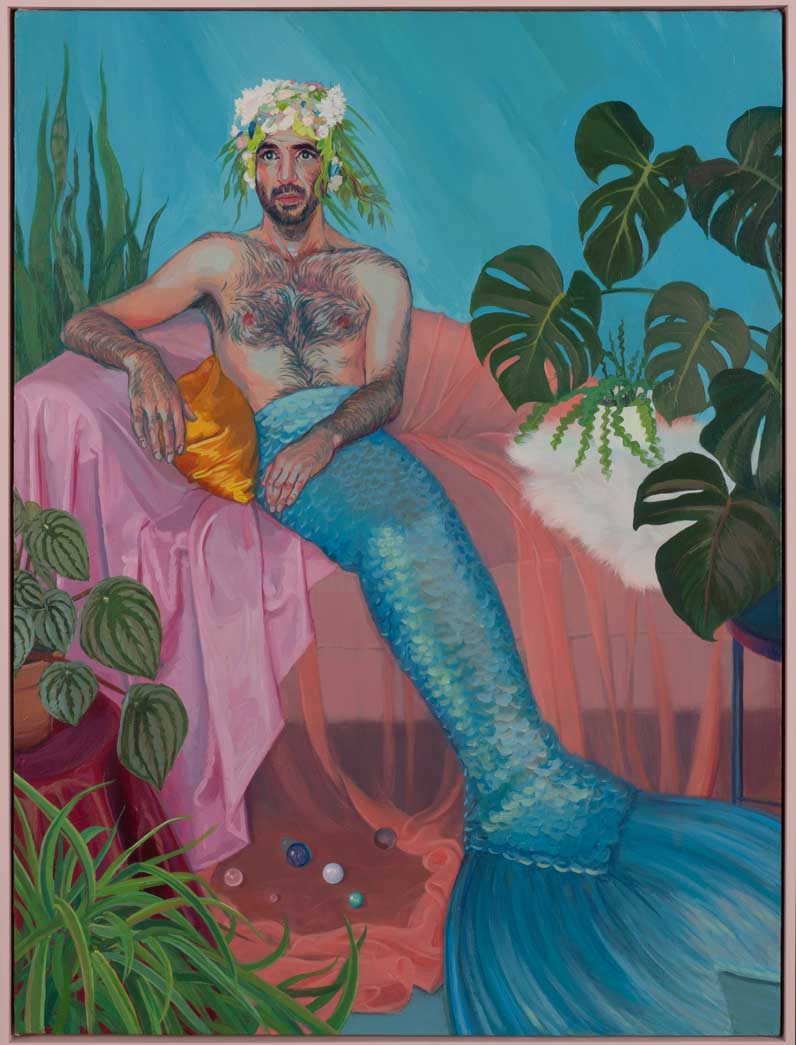 Sara Jean Odam Art Piece Voki as the merman