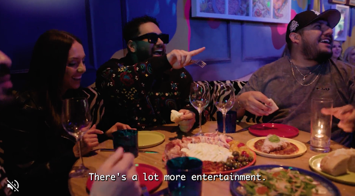 Deorro eating at his favorite restaurant Superfrico Las Vegas